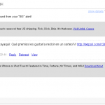 Herramientas de Productividad: TweetBeep 4 Herramientas de Productividad: TweetBeep mail
