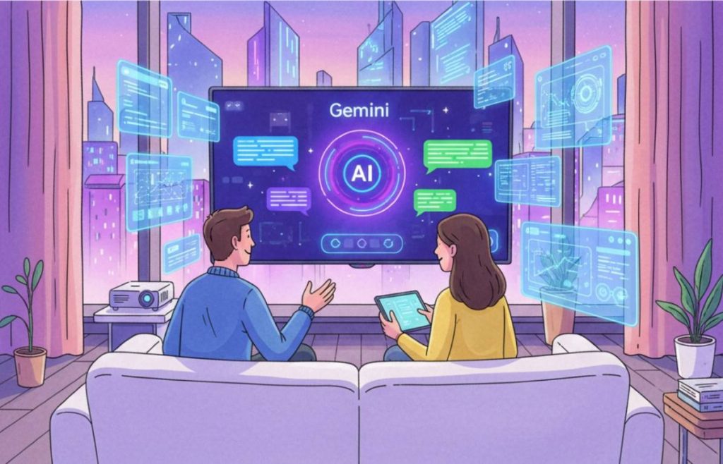 Gemini en Google TV